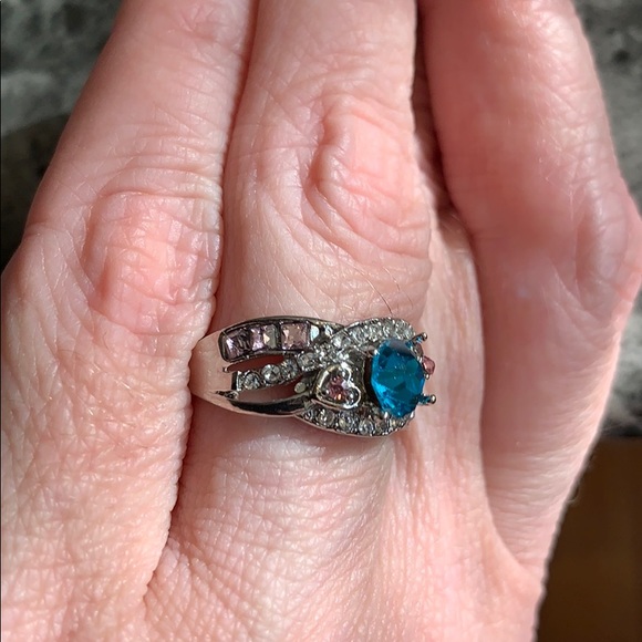 Sterling silver topaz ring - Picture 5 of 5